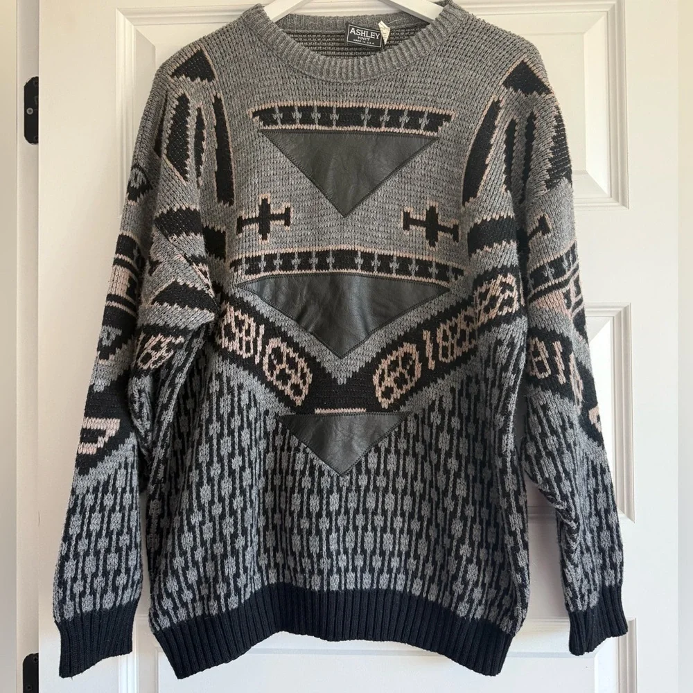 Vintage Ashley Knit Made in USA Sweater